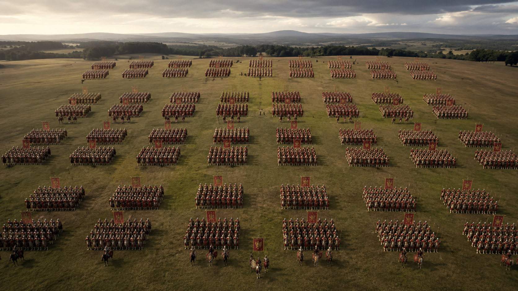 Roman battle formation